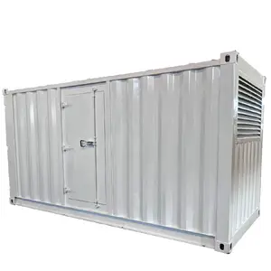 400kva Guangxi Yuchai diesel gerador conjunto recipiente iso9001 som atenuado gabinete ar filtro portátil água sistema de refrigeração