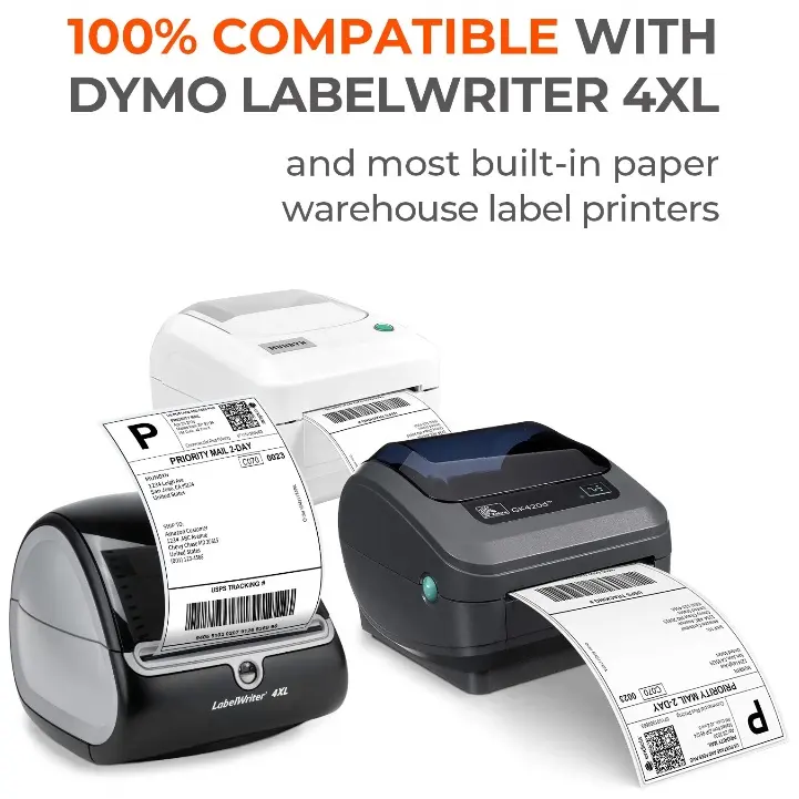 สติกเกอร์แบบมีกาวพิมพ์ด้วยความร้อนชนิดม้วนกระดาษสติกเกอร์พิมพ์ได้