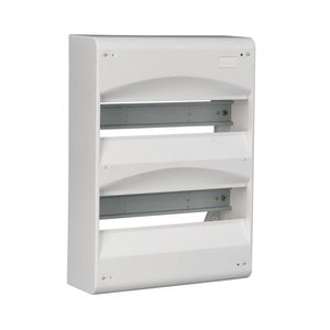 Eaton Distribution <b>Box</b> 26 Modules 2 Compartments <b>IP</b> 30 63 A Single Phase Or Three Phase Plastic - Product Image 1