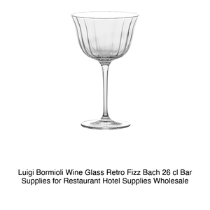 Vaso Retro Luigi Bormioli Fizz Bach, 26 cl, Altura 15.7 cm, Diámetro 9.7 cm - Product Image 2