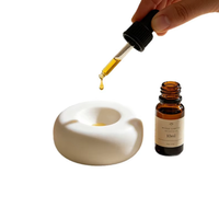 Pierres diffuseuses de parfum naturel à base de plantes, pour huiles essentielles, parfum longue durée, éliminateur d'odeurs, pierre d'aromathérapie sans flamme
