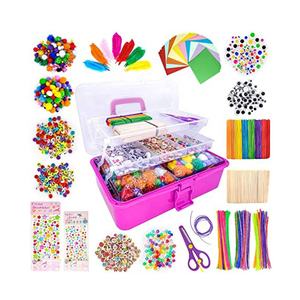 Kit de Manualidades Educativo Creativo Hecho a Mano para Niños, Materiales Plásticos Multicolores, 3 Años o Más, Artículos para Fiestas de Cumpleaños - Product Image 2