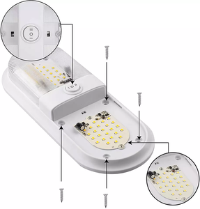 Lámpara LED de techo de doble cúpula con interruptor de encendido/apagado iluminación Interior para coche/RV/remolque/<span class=keywords><strong>Camper</strong></span> DC 12V Natural - Product Image 3