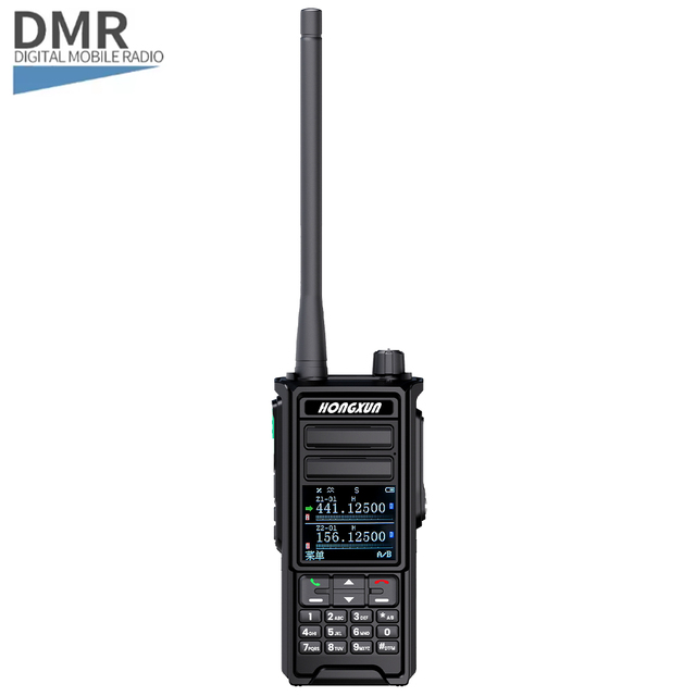 HX-785 DMR Digital Handheld Walkie Talkie 10W High Power 5800mAh GPS Waterproof 15km Long Range Two-Way Radio