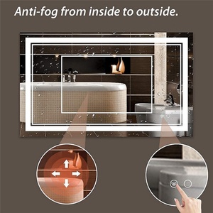 Smart Bathroom Touch Switch Screen <b>Mirror</b> Glass Wifi Washroom Espejo Vanity Led <b>Light</b> <b>Wall</b> Bath <b>Mirror</b> - Product Image 3