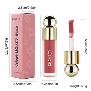 บลัชออนเหลว7.5มล. 5สีคอนทัวร์ทำให้ริมฝีปากและแก้มมีความสดใส - Product Image 6