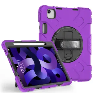 Hot Sale Wholesale kids tablet case for ipad air 5 cover for apple ipad air 5th generation case purple