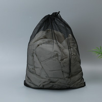 Nouveaux produits explosifs : Sac à linge extra large à cordon de serrage en maille de polyester premium pour machine à laver