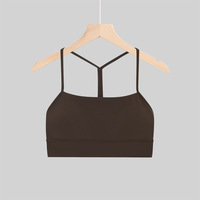    Soutien-gorge de sport respirant à dos en Y, haute performance, 100 % nylon, pour femmes, yoga et course à pied