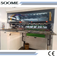 Máquina para fabricar cajas de cartón de China, caja de cartón corrugado automática, troqueladora flexográfica/máquina de impresión/ranuradora de cartón
