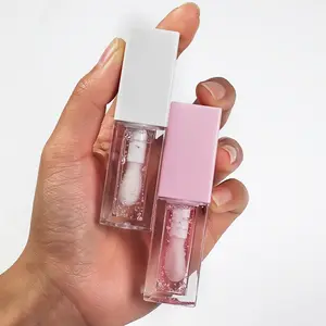 No Logo Plump Moisturizing Lip Gloss 3d Jelly Color Sexy Lip Plumper Gloss Super Volume Plump Clear Lip Gloss Private Label