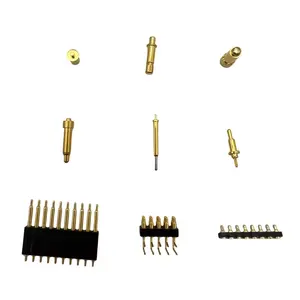 Konektor pogo pin muatan pegas arus tinggi 1.27mm konektor pogo pin magnetik