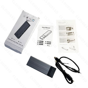 Adaptador Multipuerto USB-C de Aluminio ODM OEM con Carcasa para SSD M.2 NVMe/SATA - Product Image 1