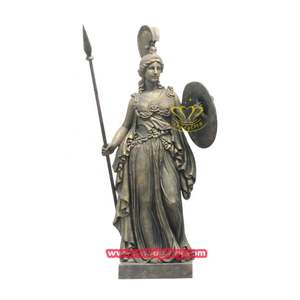 Estatua de soldados de bronce moderno antiguo al aire libre Plaza Garden Street puerta delantera decoración de paisaje escultura de Arte de Metal - Product Image 4