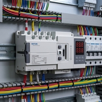 Saklar Transfer Otomatis Daya Ganda 250A NTDT85 250B III Saklar Pengalih Generator untuk Catu Daya Cadangan