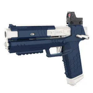 소년 슈팅 게임 장난감 에바 총알 총, 저렴한 현실적인 장난감 권총 소프트 총알 총