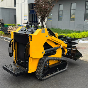 Chinese Ce Epa 5 <b>Track</b> Walk Behind 380 Mini Skid Steer for Sale - Product Image 5