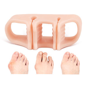 Alisadores de dedos en martillo, insertos de <span class=keywords><strong>chanclas</strong></span>, separadores de dedos para corrección de <span class=keywords><strong>juanetes</strong></span> y alineación adecuada de los dedos para hombres y mujeres - Product Image 3