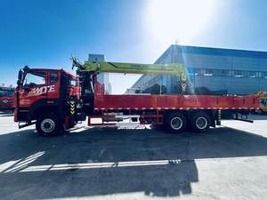Sinotruk Ho-wo 6x4 Truck-Mounted Crane 14-ton Telescopic <b>Boom</b> Mobile Crane Truck - Product Image 5