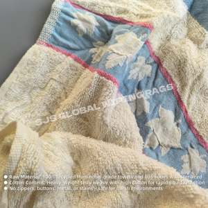 Trapos de Toalla de Algodón Reciclado de Color, con Absorción Superior de Líquidos, para Limpieza de Equipos Industriales y Mantenimiento de Talleres - Product Image 4