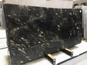<strong>Granite</strong> Cosmic Gold Black <strong>Granite</strong> <strong>Slab</strong> and Tile - Product Image 5
