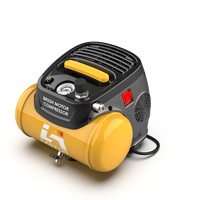 Compresseur d'air sans huile LASTON CJ1100/6 Mini portable en gros, pompe à air compacte 6L 1100w pour atelier domestique