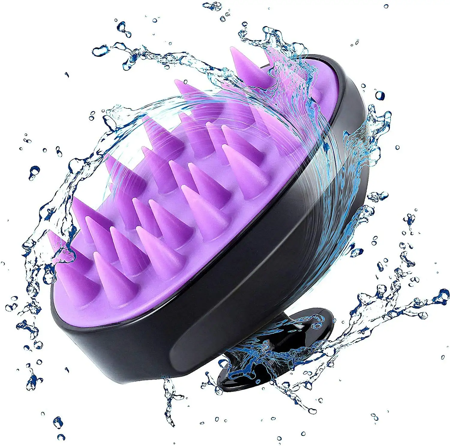 Handheld Silikon Kopfhaut Massage gerät Shampoo Haar bürste Waschen Haar Dusche Clean Bath Baby Shampoo Bürste zu verkaufen