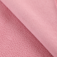 Farb anpassung 350g/m² dickes, festes, doppelseitiges Micro-Polyester-Home-Deco-Polar-Fleece-Gewebe