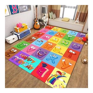 <span class=keywords><strong>Alfombra</strong></span> <span class=keywords><strong>Infantil</strong></span> Personalizada, <span class=keywords><strong>Alfombra</strong></span> de Juego Suave, <span class=keywords><strong>Alfombra</strong></span> de Desarrollo Tipo Rompecabezas, Alfombras Infantiles con Patrones Coloridos de Dibujos Animados - Product Image 1