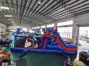 Castillos de PVC de grado comercial para niños hinchables Casa de rebote <span class=keywords><strong>Castelo</strong></span> inflavel Castillo de salto inflable Spiderman - Product Image 5