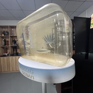 Exhibidor de Piso con Caja de Luz LED Acrílica Única Personalizada con Diseño de Océano para Publicidad en KTV y Pubs - Product Image 3