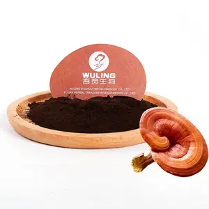 High Grade Air Dried Reishi Ganoderma Lucidum Lingzhi Mushroom Extract Powder Seed Herbal Extract Organic Bitter Brown 24 Months