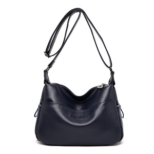 <b>Purse</b> Wholesale Custom Vintage PU <b>Leather</b> Tote Crossbody Hobo Ladies Hand Bags Shoulder Women Handbags - Product Image 1