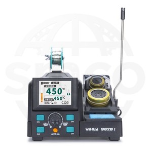 YIHUA 982D-I <span class=keywords><strong>Pinzas</strong></span> <span class=keywords><strong>de</strong></span> precisión Estación <span class=keywords><strong>de</strong></span> soldadura <span class=keywords><strong>de</strong></span> hierro Estación <span class=keywords><strong>de</strong></span> soldadura <span class=keywords><strong>de</strong></span> calentamiento rápido Estación <span class=keywords><strong>de</strong></span> retrabajo <span class=keywords><strong>de</strong></span> MICROCOMPONENTES - Product Image 4