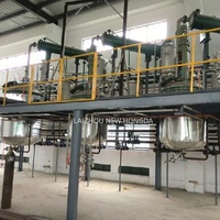 Séparateur de condensateur intégré, réacteur de résine de polyester insaturé, ligne de production de résine pour usine de traitement de la résine de marbre artificiel