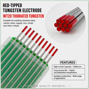 Électrode en tungstène à pointe bleue, offre directe, 1,6 mm 2,4 mm, pour les acheteurs de centrales de fabrication, zone de chaleur contrôlée, faisceau concentré - Product Image 1
