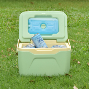 Glacière isotherme à structure à 3 couches, sans CFC, en mousse PU, à perte de température minimale, glacière portable avec brique de glace intégrée - Product Image 3