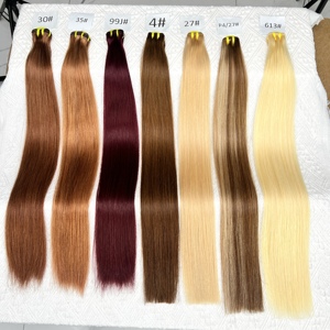 Extensiones de Cabello Humano Liso con Reflejos, Grado 12A 15A, Super Double Drawn # Oferta de Proveedor de Cabello Vietnamita P4/27 con Cutícula Alineada - Product Image 3