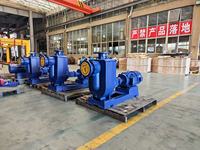 Pompe centrifuge horizontale auto-amorçante électrique ZW de haute qualité, débit de 350 m³/h, hauteur de refoulement totale de 50 mètres