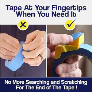 Tape Cap Small Tape Cutter 4.5cm Plastic Double-sided Tape Dispenser for Painters Craftsmen Artists - Product Image 4