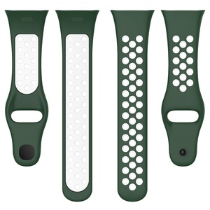 Para Xiaomi <span class=keywords><strong>Mi</strong></span> Watch <span class=keywords><strong>Lite</strong></span> <span class=keywords><strong>3</strong></span>, pulsera transpirable de dos colores, correa de repuesto para Redmi Watch <span class=keywords><strong>3</strong></span>, correa de reloj deportiva de silicona - Product Image 6