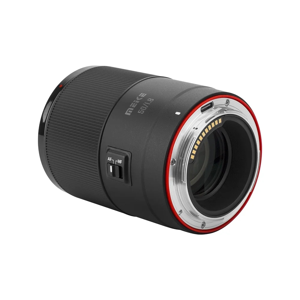 Objectif Meike 50 Mm F1.8 Plein Format AF STM (Moteur Pas à Pas) à