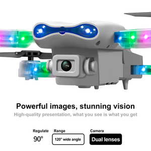 Dron Barato para Principiantes <span class=keywords><strong>E88</strong></span> Wifi Quadcopter <span class=keywords><strong>Plegable</strong></span> Mini Rc Selfie Sin Escobillas Cámara 1080P Tiempo de Vuelo 1KM Drones Comerciales - Product Image 4