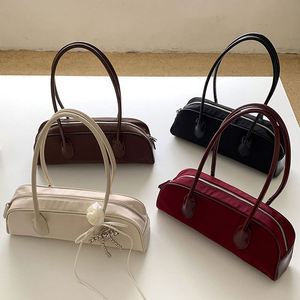Bolsos de Mujer de Alta Calidad, Nuevos Bolsos Boston Femeninos, Bolsos de Hombro de Cuero y Nailon de Moda para Mujer - Product Image 1