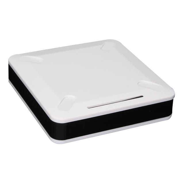 OEM Custom ABS Injection Electronic Wireless Router case Network Plastic Enclosure 120*120*30mm