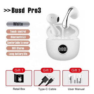 Chất Lượng Cao Nụ Pro <span class=keywords><strong>3</strong></span> TWS Earbuds Không Dây Sạc Tai Nghe Bass Sống Âm Nhạc Cho Nụ <span class=keywords><strong>2</strong></span> Pro Tai Nghe Tai Nghe - Product Image 6