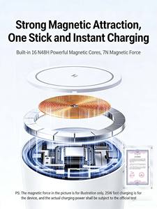 Cargador Inalámbrico Magnético UGREEN Qi de 20W para iPhone 17 Pro Max/16 + AirPods 4 Pro, Cargador de Escritorio 2 en 1 - Product Image 5