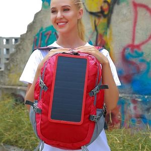 Mochila Solar para Montañismo con Panel Solar Extraíble para Carga, Impermeable, 70L, Mochila de Senderismo con Panel Solar - Product Image 3