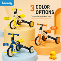 Luddy Custom Kinder 2-in-1 Roller mit verstellbarem Lenker, Kleinkind-Dreirad, Anti-Rollover, Aufsitzspielzeug für drinnen und draußen, 2-6 Jahre
