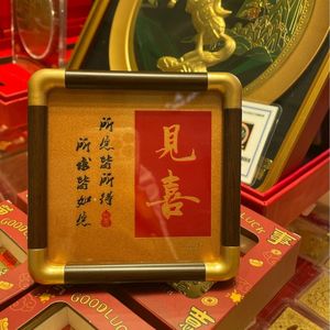 Cornici Fotografiche in Oro Puro 999 all'Ingrosso, Pesce Koi, Designato per il Tesoro della Ricchezza, Regalo per la Prosperità - Product Image 4